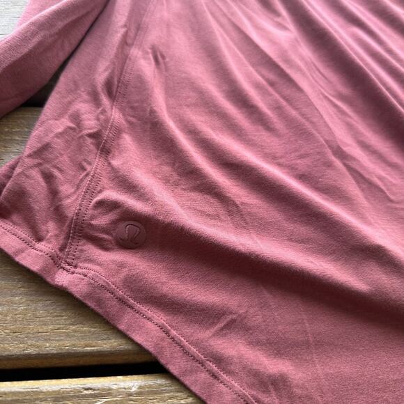 Lululemon Up for Down Time Long Sleeve Dark Terracotta - Picture 5 of 5